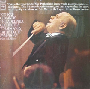 Tchaikovsky-Symphony No.6-Ormandy 미개봉반 중고 수입 오리지널 아날로그 LP