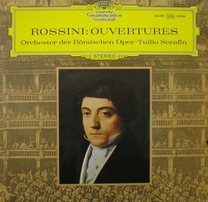 Rossini-Overtures-Tulio Serafin 중고 수입 오리지널 아날로그 LP