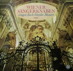 Vienna Boys Choir-Bach/Mozart/Haydn- Laudate Dominum 외 중고 수입 오리지널 아날로그 LP
