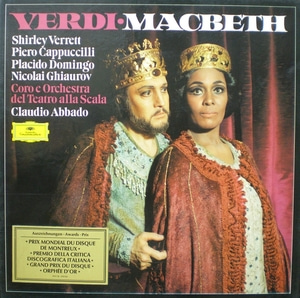 Verdi- Macbeth- Verrett/ Cappuccilli/Domingo/ Ghiaurov/Abbado 3LP 중고 수입 오리지널 아날로그 LP