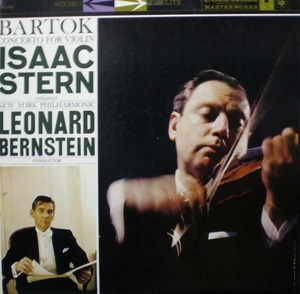Bartok- Violin Concerto- Stern/Bernstein 중고 수입 오리지널 아날로그 LP