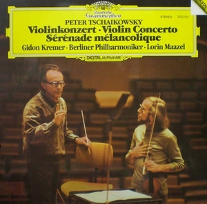Tchaikovsky-Viloin Concerto/Serenade melancolique-Kremer/Maazel 중고 수입 오리지널 아날로그 LP