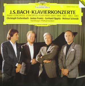 Bach- Piano Concertos- Eschenbach/Frantz/Oppitz/Schmidt 중고 수입 오리지널 아날로그 LP