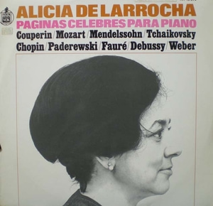 Piano Recital - Alicia de Larrocha 중고 수입 오리지널 아날로그 LP