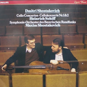 Shostakovich- Cello Concertos No.1 &amp; 2- Andras Schiff/Maxim Shostakovich 중고 수입 오리지널 아날로그 LP