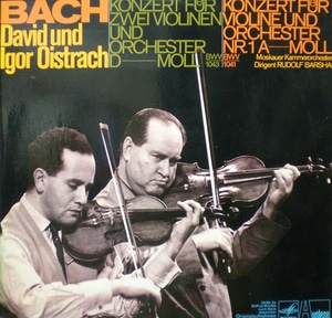 Bach-Violin Concertos-David &amp; Igor Oistrakh/Barshai 중고 수입 오리지널 아날로그 LP
