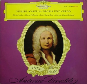Vivaldi-Gloria/Credo-Maria Stader/Bartoletti 중고 수입 오리지널 아날로그 LP
