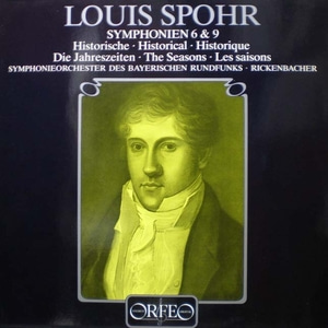 Spohr- Symphony No.6&amp;9- Rickenbacher 중고 수입 오리지널 아날로그 LP