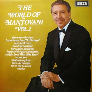 The World of Mantovani Vol.2- Mantovani Orchestra 중고 수입 오리지널 아날로그 LP