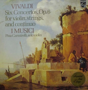 Vivaldi- Six Violin Concertos- I Musici/Carmirelli 중고 수입 오리지널 아날로그 LP