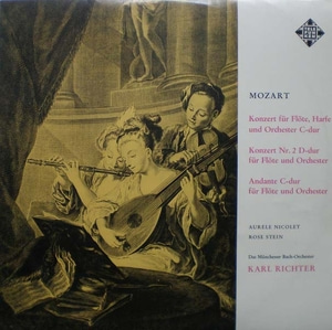 Mozart-Flute Concerto 외- Nicolet/Richter 중고 수입 오리지널 아날로그 LP
