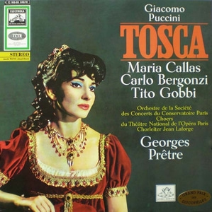 Puccini- Tosca- Callas/Bergonzi/Gobbi (2LP Box) 중고 수입 오리지널 아날로그 LP