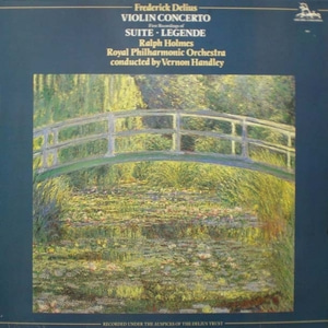 Delius- Violin Concerto/Suite/Legende- Holmes/Handley 중고 수입 오리지널 아날로그 LP