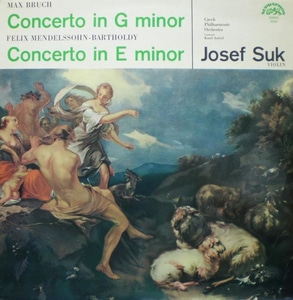 Bruch/Mendelssohn - Violin Concertos - Josef Suk 중고 수입 오리지널 아날로그 LP