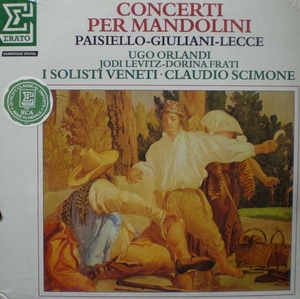Paisiello/Lecce/Giuliani-Mandolin Concertos-Orlandi/Scimone (오리지널 미개봉반) 중고 수입 오리지널 아날로그 LP