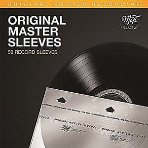 Mobile Fidelity - Original Master Sleeves  3겹 정전기방지 LP 속비닐  1팩 (50매)
