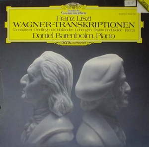 Liszt- Transcriptions for Piano of Works by Wagner- Barenboim 중고 수입 오리지널 아날로그 LP