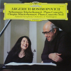 Schumann/Chopin - Piano Concertos - Martha Argerich 중고 수입 오리지널 아날로그 LP