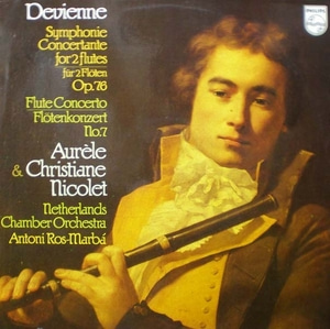 Devienne- Flute Concerto 외- Aurele&amp;Christiane Nicolet 중고 수입 오리지널 아날로그 LP