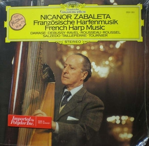 French Harp Music- Nicanor Zabaleta 중고 수입 오리지널 아날로그 LP