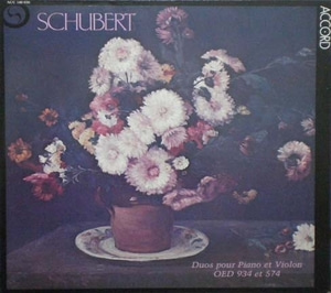 Schubert- Violin Sonata in A 外 - Ana Chumachenko 중고 수입 오리지널 아날로그 LP