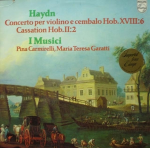 Haydn-Violin Concerto/Cassation- Pina Carmirelli 중고 수입 오리지널 아날로그 LP