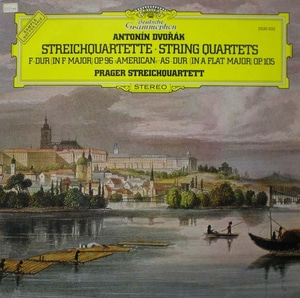 Dvorak-String Quartets No.12&amp;14-Prager String Quartett 중고 수입 오리지널 아날로그 LP