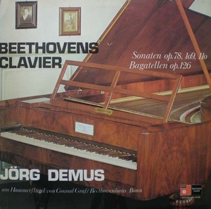 Beethoven-Piano Sonata No.24 ,30, 31/Bagatellen 외-Demus (2LP) 중고 수입 오리지널 아날로그 LP