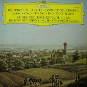 Beethoven- Piano Concerto No.5- Eschenbach/Ozawa 중고 수입 오리지널 아날로그 LP