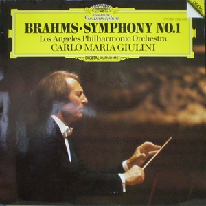 Brahms - Symphony No.1 - Carlo Maria Giulini 중고 수입 오리지널 아날로그 LP