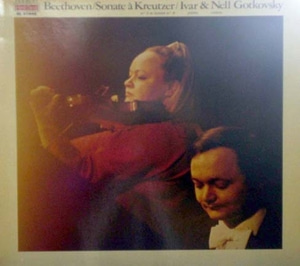 Beethoven-Violin Sonata No.9 (Kreutzer)&amp; No.8 - Ivar &amp; Nell Gotkovsky 중고 수입 오리지널 아날로그 LP
