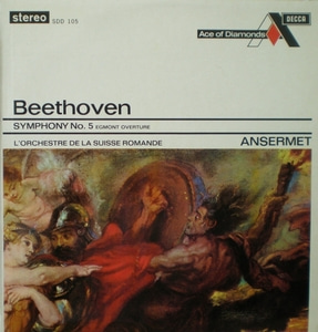 Beethoven - Symphony No.5 外 -Ernest Ansermet 중고 수입 오리지널 아날로그 LP