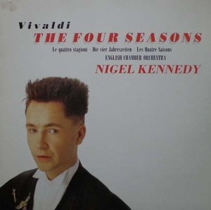 Vivaldi-The Four Seasons- Nigel Kennedy 중고 수입 오리지널 아날로그 LP