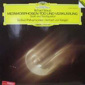 R. Strauss - Metamorphosen 外 - Herbert von Karajan 중고 수입 오리지널 아날로그 LP