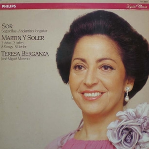 Sor/Soler-Seguidillas/Canzonette 외-Berganza/Moreno 중고 수입 오리지널 아날로그 LP