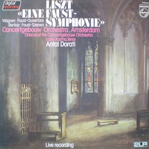 Liszt/Wagner/Berlioz-Eine Faust-Symphonie 외-Dorati (2LP) 중고 수입 오리지널 아날로그 LP