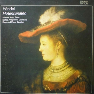 Hadel-Flute Sonatas-Tast/Ahlgrimm/Pank 중고 수입 오리지널 아날로그 LP
