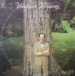 Chopin- 6 Mazurka 외- Horowitz 중고 수입 오리지널 아날로그 LP