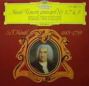 Handel- Concerti Grossi op.6- Spierer/Maas/Browitzky/Gobel/Karajan 중고 수입 오리지널 아날로그 LP