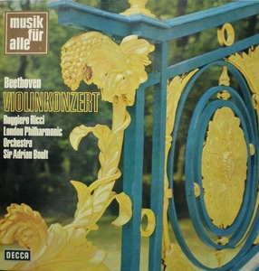 Beethoven-Violin Concerto-Ricci/Boult 중고 수입 오리지널 아날로그 LP