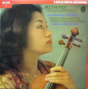 Beethoven- Violin Concerto- KyungWha Chung/Kondrashin 중고 수입 오리지널 아날로그 LP