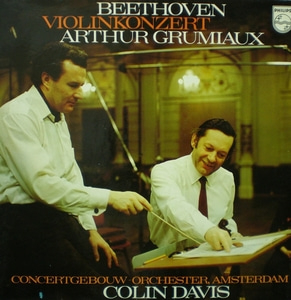 Beethoven-Violin Concerto-Grumiaux/Davis 중고 수입 오리지널 아날로그 LP