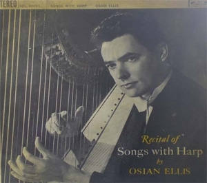 Recital of Songs With Harp by Osian Ellis 중고 수입 오리지널 아날로그 LP