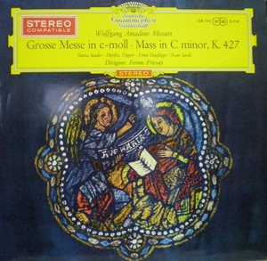 Mozart - Mass in C minor K. 427 - Ferenc Fricsay 중고 수입 오리지널 아날로그 LP