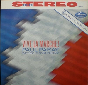 Vive la Marche- Chabrier-Marche Joyeuse 외- Paul Paray 중고 수입 오리지널 아날로그 LP