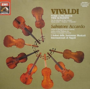 Vivaldi-Four Concertos- Salvatore Accardo 중고 수입 오리지널 아날로그 LP