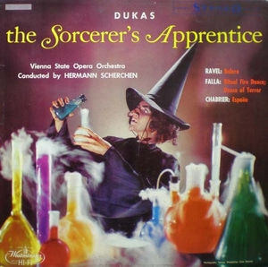 Dukas/Ravel/Chabrier/Falla-The Sorcerer`s Apprentice/Bolero 외-Scherchen 중고 수입 오리지널 아날로그 LP
