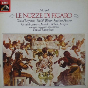 Mozart- The Marriage of Figaro 전곡- Barenboim (4LP Box) 중고 수입 오리지널 아날로그 LP