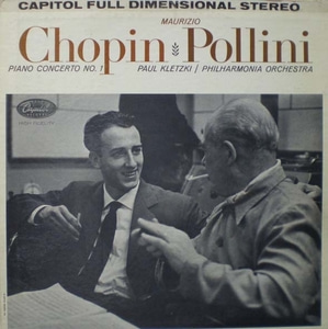 Chopin-Piano Concerto No.1- Pollini/Kletzki 중고 수입 오리지널 아날로그 LP