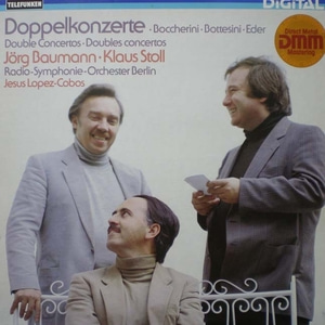 Bottesini/Boccherini/Eder- Doubles Concertos- Baumann/Stoll 중고 수입 오리지널 아날로그 LP